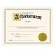 Certificates Of Achievement