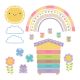 Good to Grow Rainbow Garden Bulletin Board