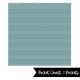 Calming Blue Pocket Chart-7 Pocket