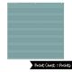 Calming Blue Pocket Chart-7 Pocket