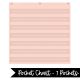 Blush Pocket Chart-7 Pocket