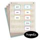 Woven Magnetic Mini Pocket Charts