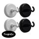 Black & White Magnetic Hooks-Set of 4