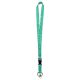 Teal Confetti Lanyard