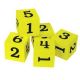 Foam Numbered 1-6 Dice