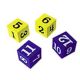 Foam Numbered (1-6 & 7-12) Dice