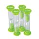 5 Minute Sand Timers-Small (Set of 4)