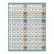 Calming Colors 1-120 Pocket Chart