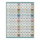 Calming Colors 1-120 Pocket Chart