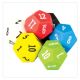 12 Sided Dice-6 Pack