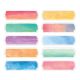 Watercolor Labels