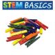 STEM Basics: Multicolor Medium Clothespins