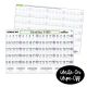 Counting 1-100 2-Sided Dry-Erase Learning Mat