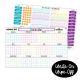 Calendar 2-Sided Dry-Erase Learning Mat