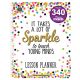 Confetti Lesson Plan Book