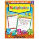 Multiplication Write-On/Wipe Off Book- 3