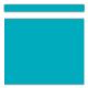 Teal Straight Border