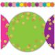 Confetti Circles Die-Cut Border