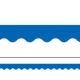 Blue Scalloped Border