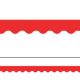Red Scalloped Border