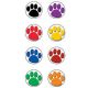 Paw Prints Color Mini Stickers