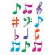 Musical Notes Mini Cut-Outs