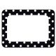 Black Polka Dots Nametags