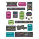 Chalkboard Brights Positive Mini Bulletin Board