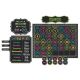 Chalkboard Brights Calendar Bulletin Board
