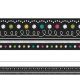 Chalkboard Brights Straight Border