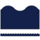 Navy Scalloped Border