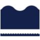 Navy Scalloped Border