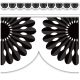 Black & White Fiesta Die-Cut Border