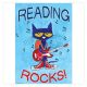 Pete the Cat Reading Rocks Positive Poster