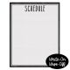 Modern Farmhouse Schedule Write-On/Wipe-Off Poster