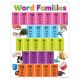 Colorful Word Families Poster