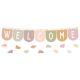 Terrazzo Tones Welcome Bunting Bulletin Board