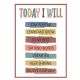 Wonderfully Wild Today I Will Positive Poster