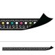 Chalkboard Brights Magnetic Border Strips
