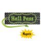 Chalkboard Brights Magnetic Hall Pass