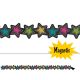 Chalkboard Brights Stars Magnetic Border