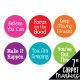 Positive Sayings Spot On Carpet Markers-7
