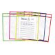 Colorful Dry Erase Pockets-10 Pack