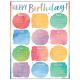 Watercolor Happy Birthday Poster
