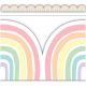 Pastel Pop Rainbows Die-Cut Border