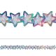Iridescent Stars Die-Cut Border
