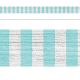Lemon Zest Vintage Blue Stripes Border