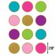 Confetti Colorful Circles Small Cut-Outs