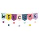 Oh Happy Day Welcome Pennants Bulletin Board Set