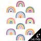 Oh Happy Day Rainbow Cut-Outs